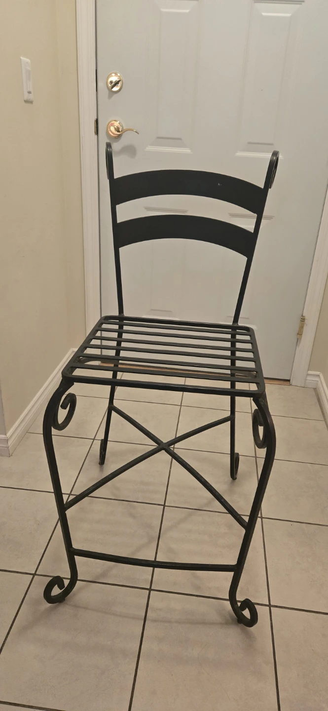 Iron patio chair - photo 2