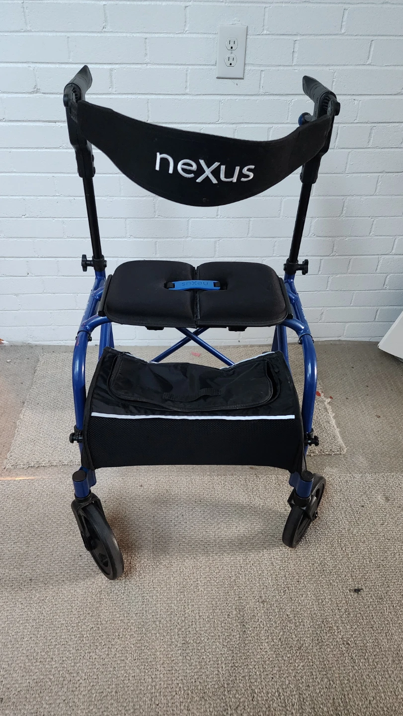 Nexus 3 Rollator – Lightweight Cable-Free Walker