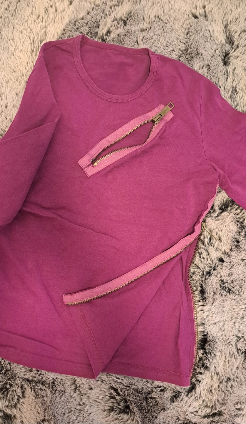 Burberry Long-Sleeve Zippered Top - photo 2