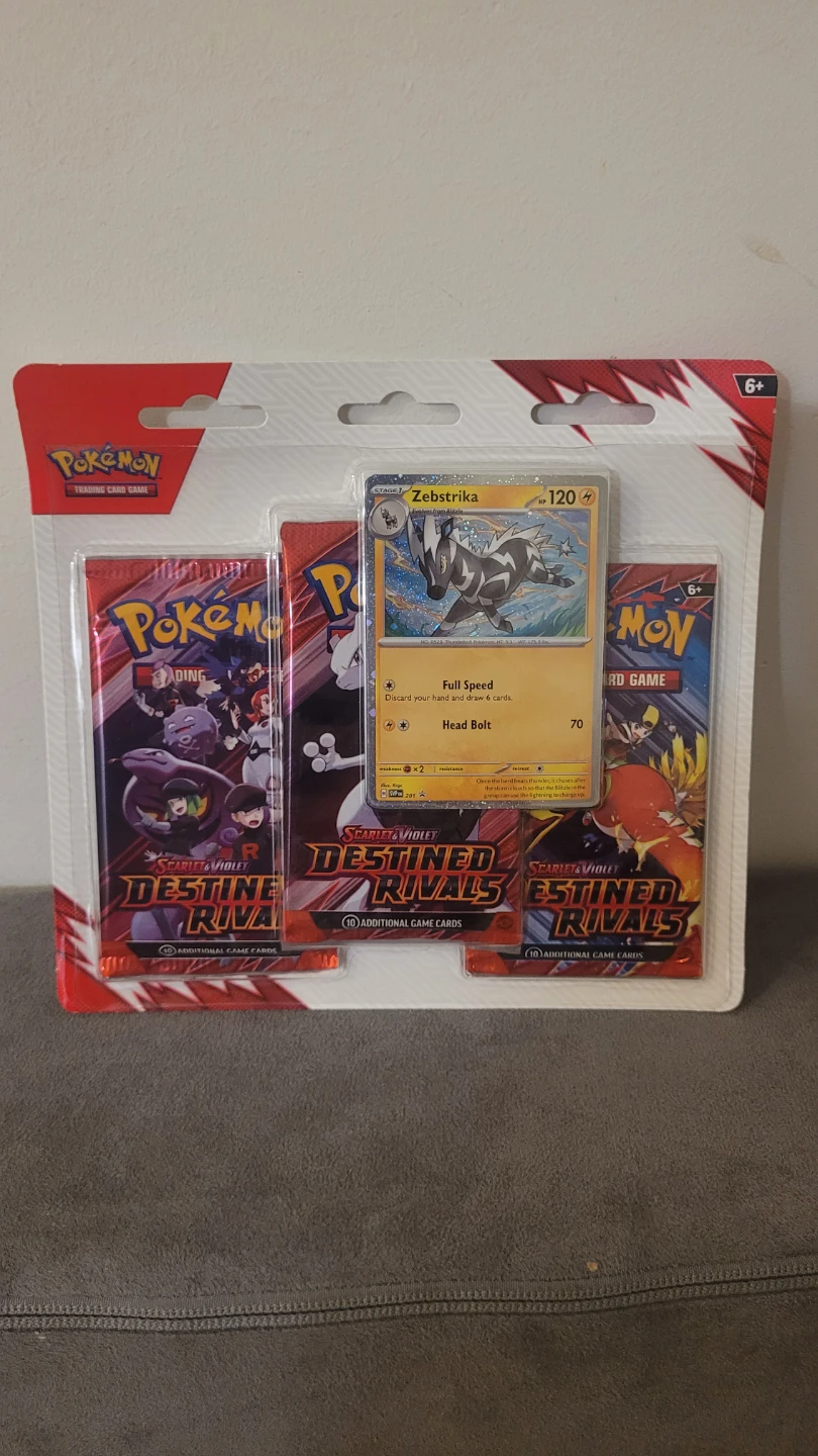 Pokemon TCG Destined Rivals 3 Pack Blister