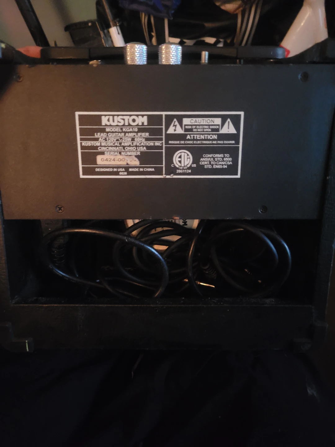 Kustom KGA10 Lead Guitar Amplifier