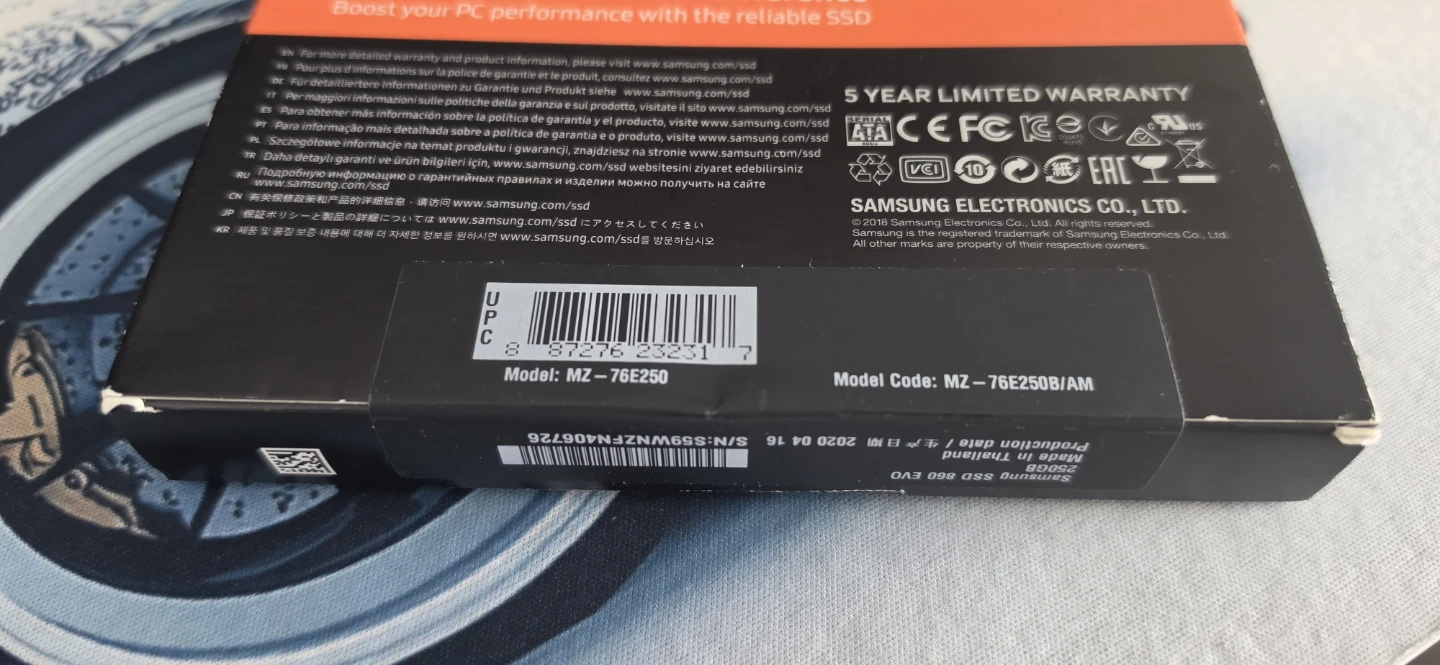 Samsung 860 EVO 250GB SSD - photo 2