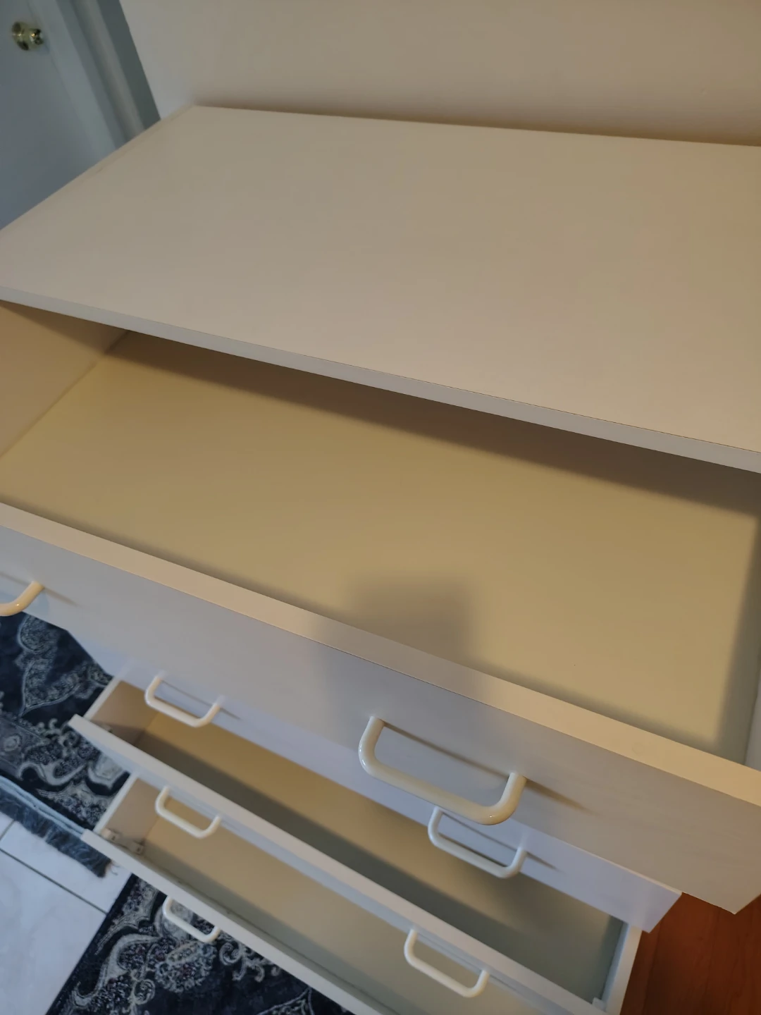 White 5-Drawer Dresser - photo 5