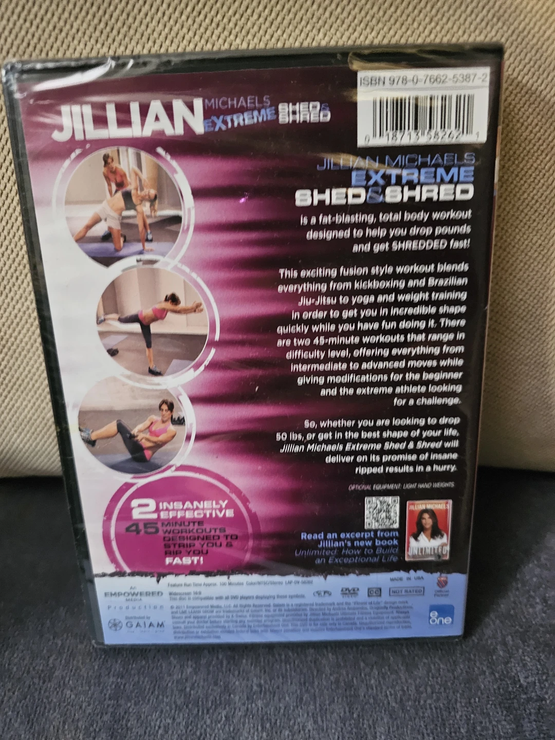 Jillian Michaels Extreme Shed & Shred DVD - photo 2