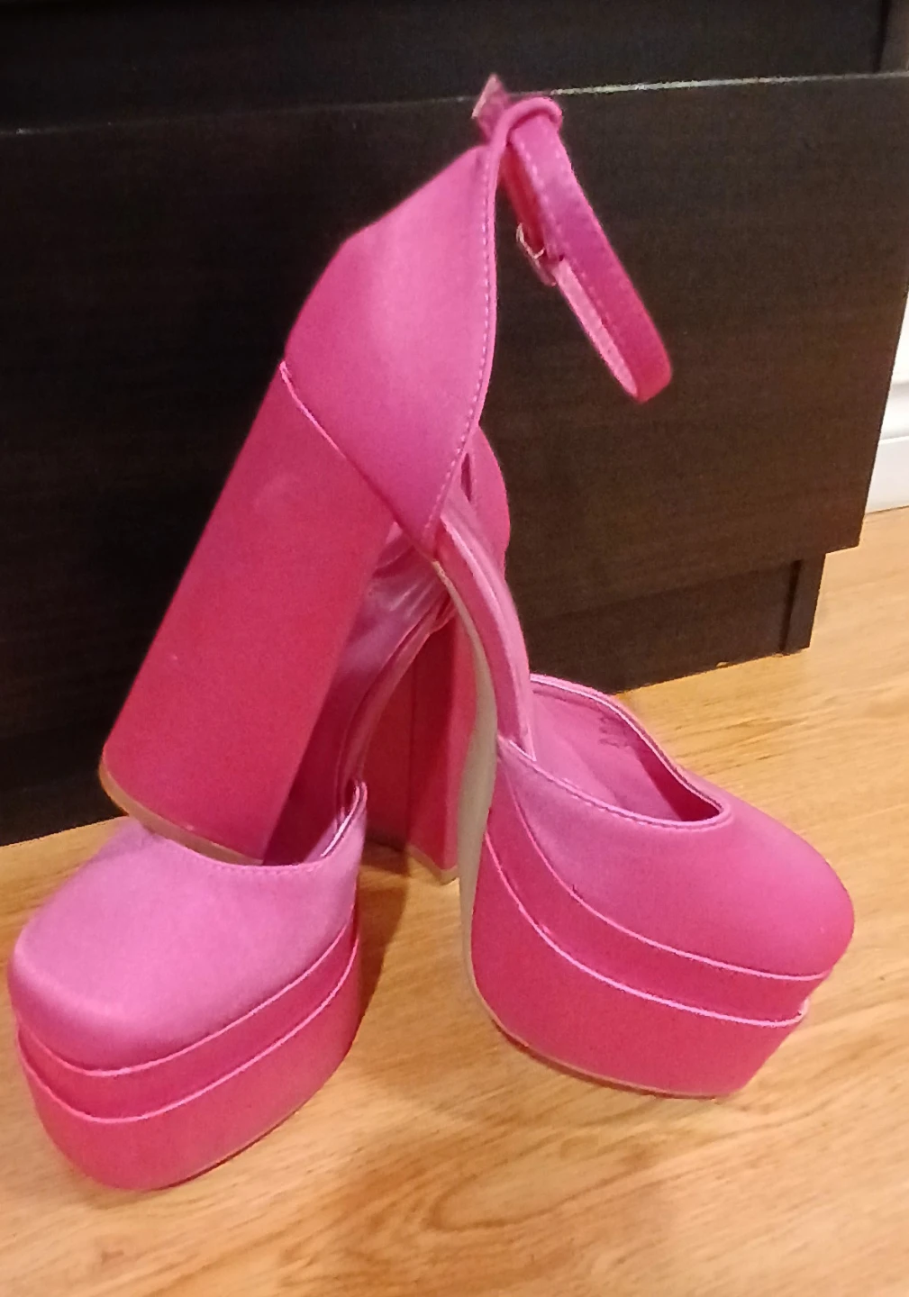 Hot Pink Platform Heels - photo 3
