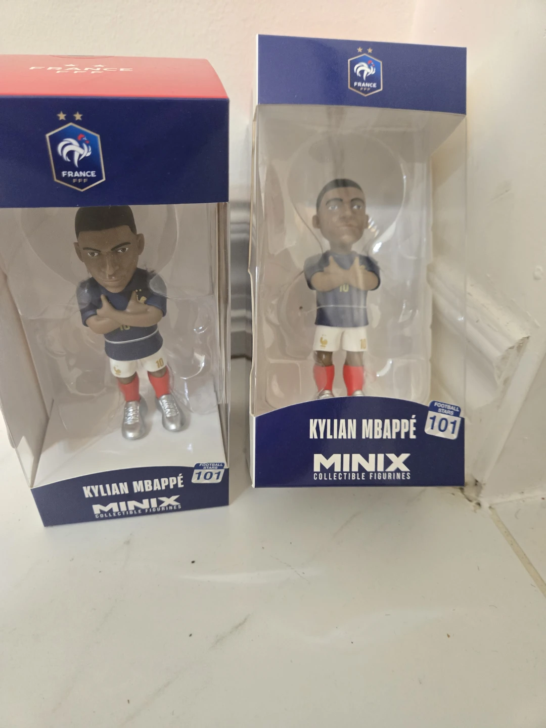 2 Minix Kylian Mbappé Collectible Figurines - photo 2