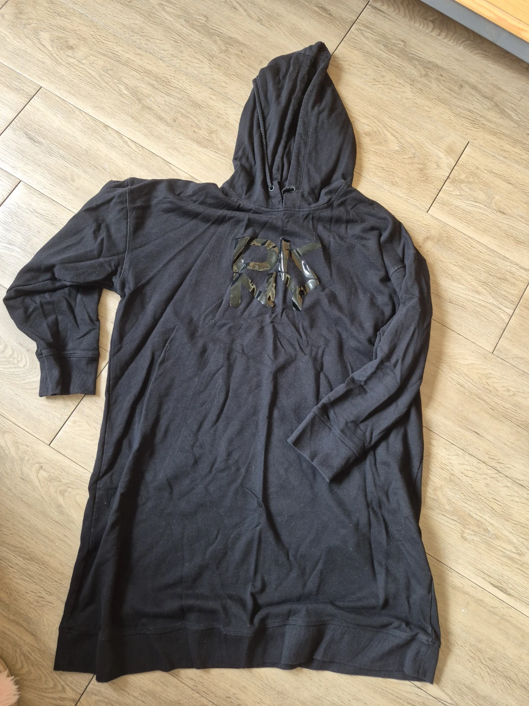 XXL Black PK Hoodie Dress