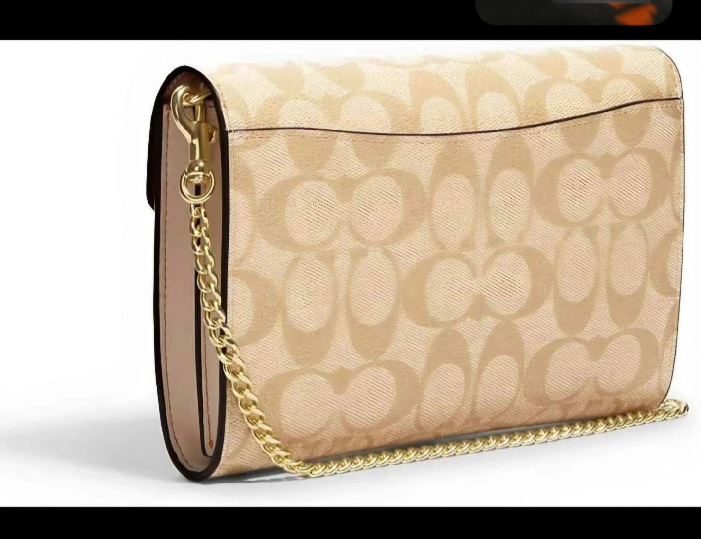Coach Signature Flower Print Wallet Crossbody - photo 2