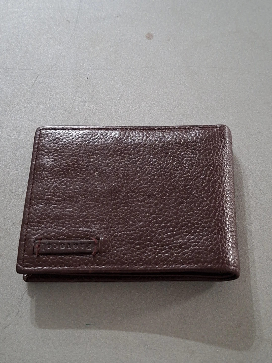 Brown Leather Bifold Wallet