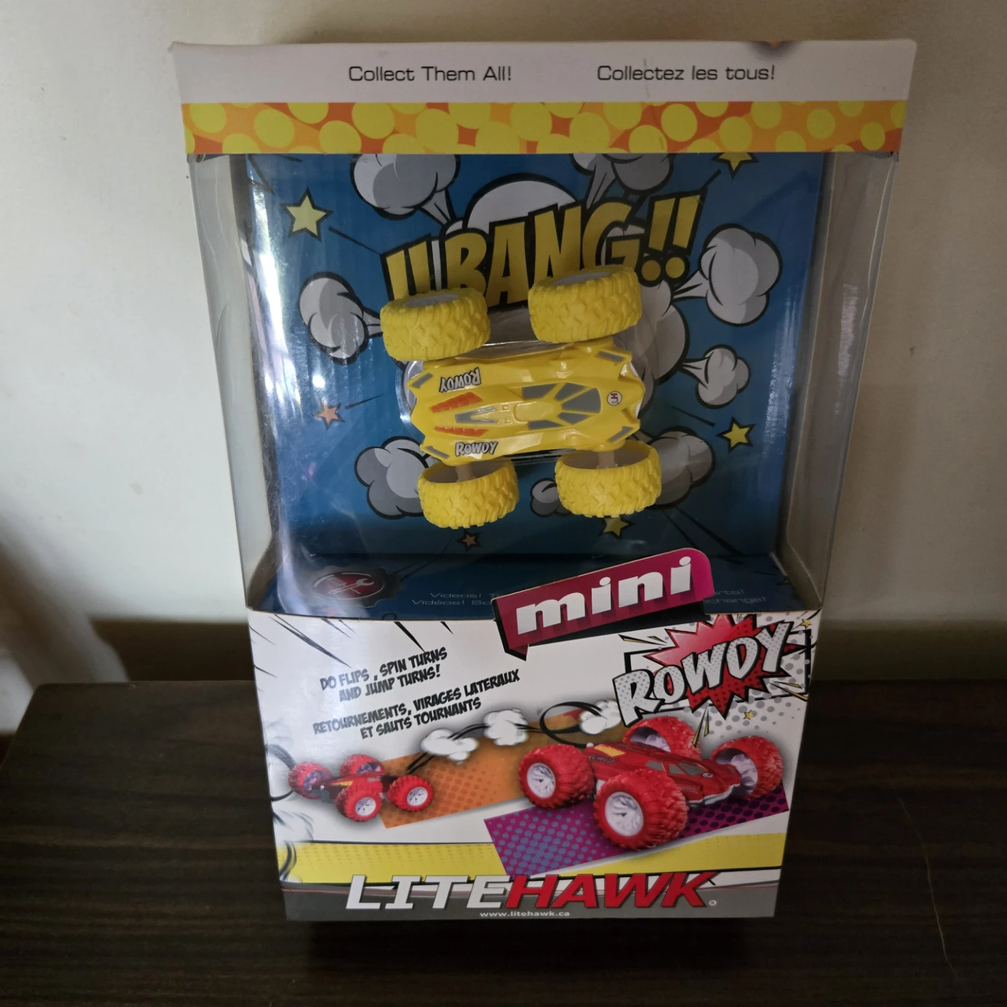 LiteHawk Mini Rowdy RC Stunt Car