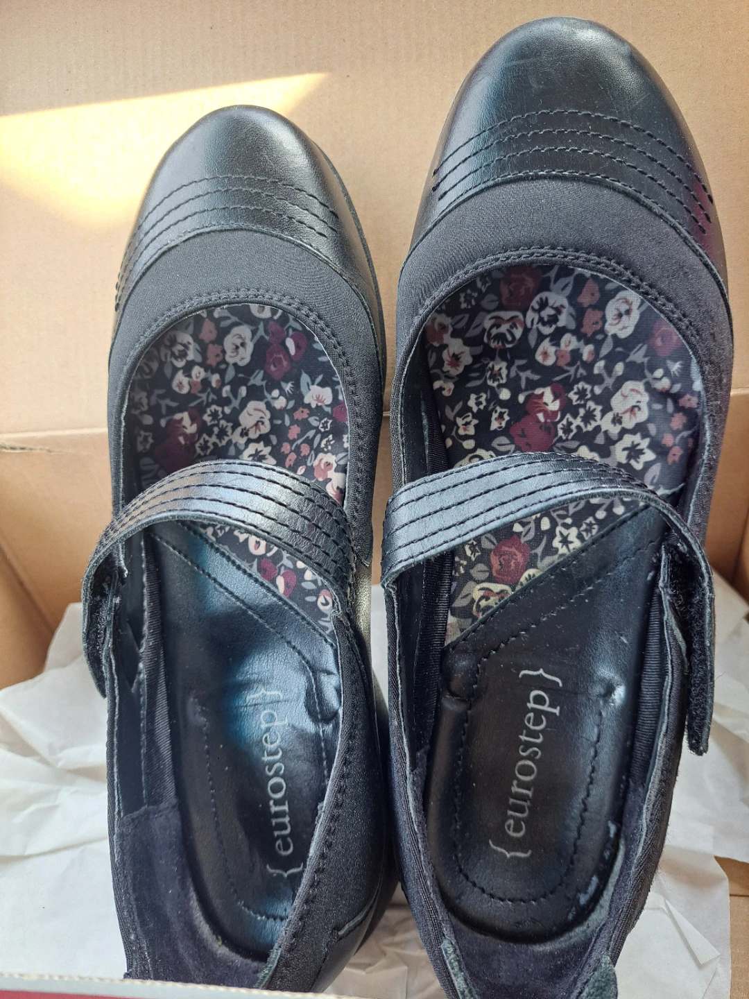 Eurostep Black Mary Jane Shoes - photo 2