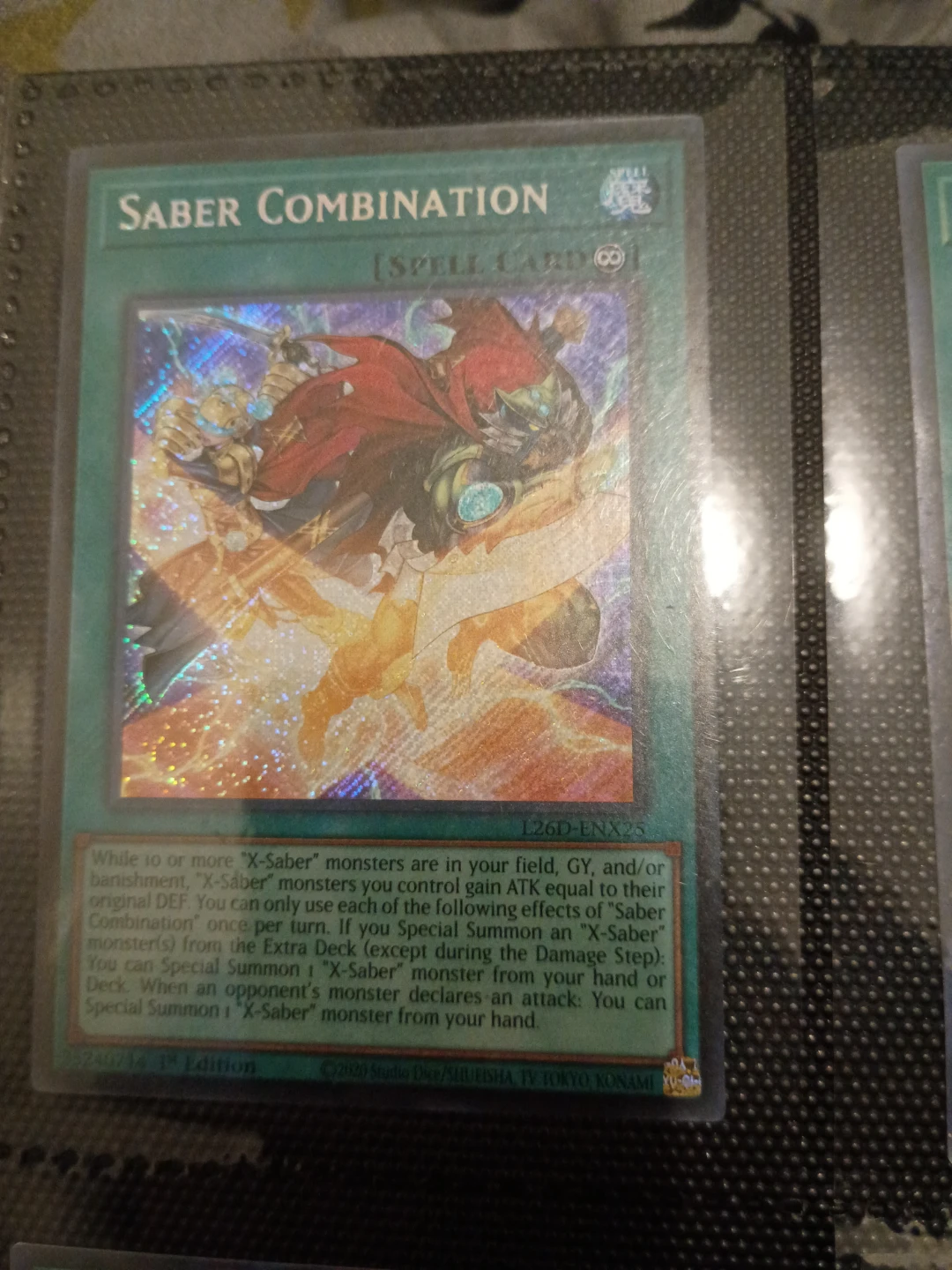 Saber Combination Yu-Gi-Oh! Trading 🏈