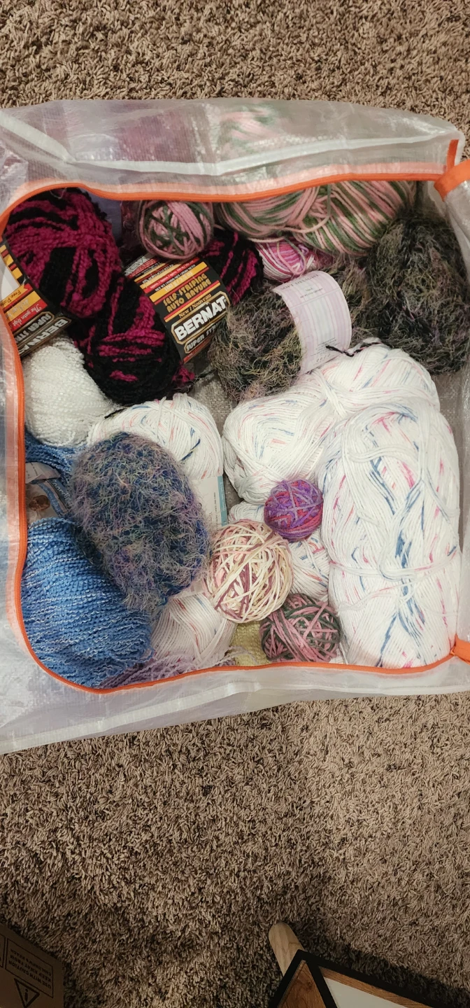 Bag of yarn