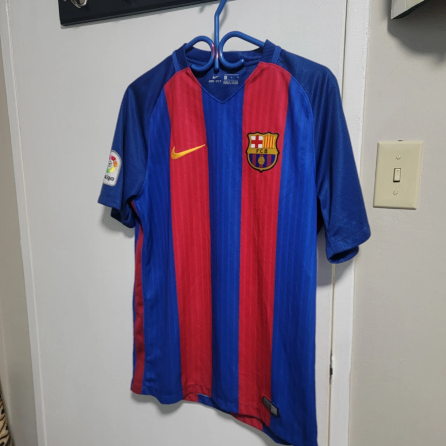 Nike FC Barcelona DRI-FIT Soccer Jersey - Medium