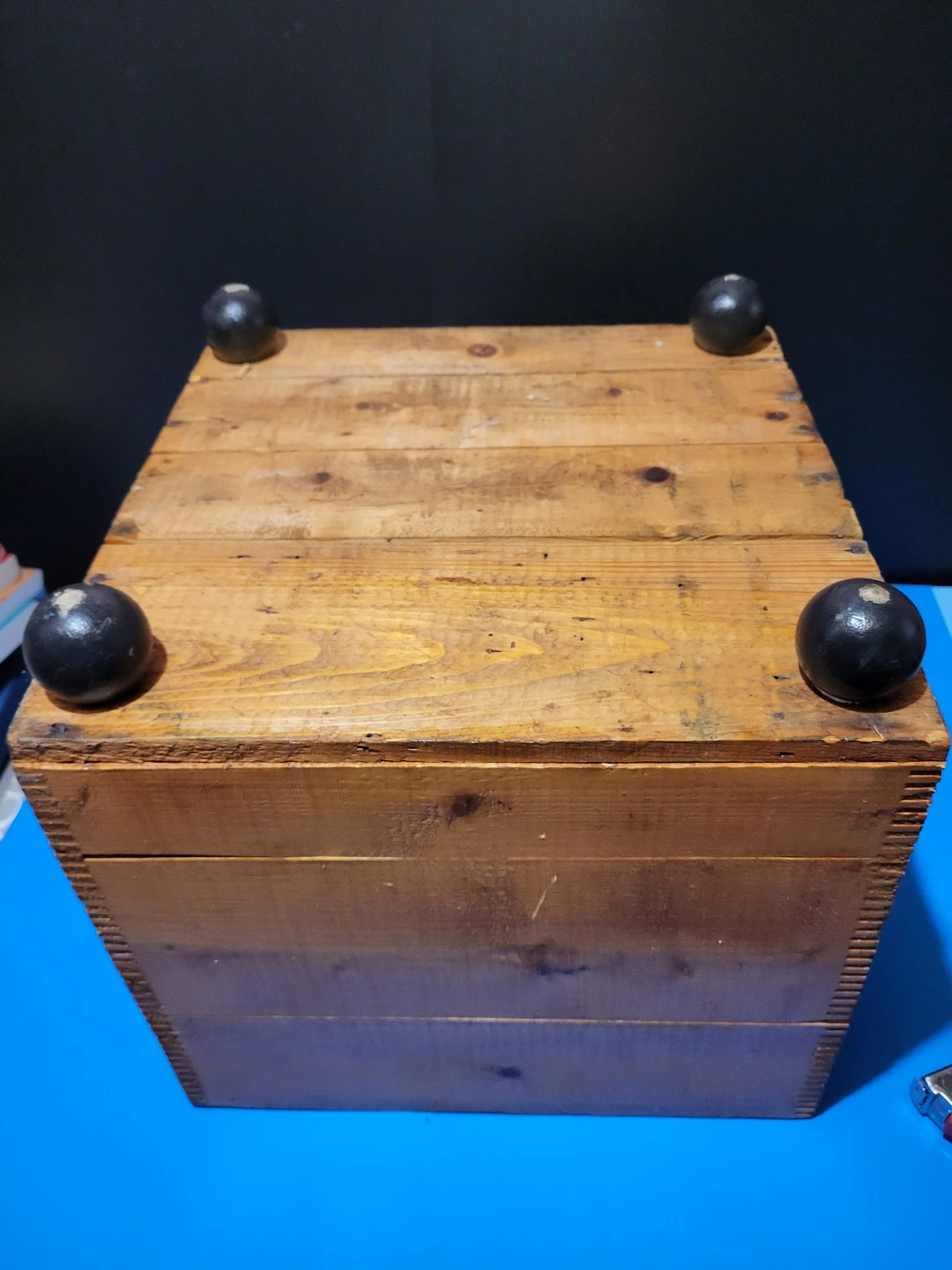 Vintage Canadian Butter Wooden Crate - photo 5