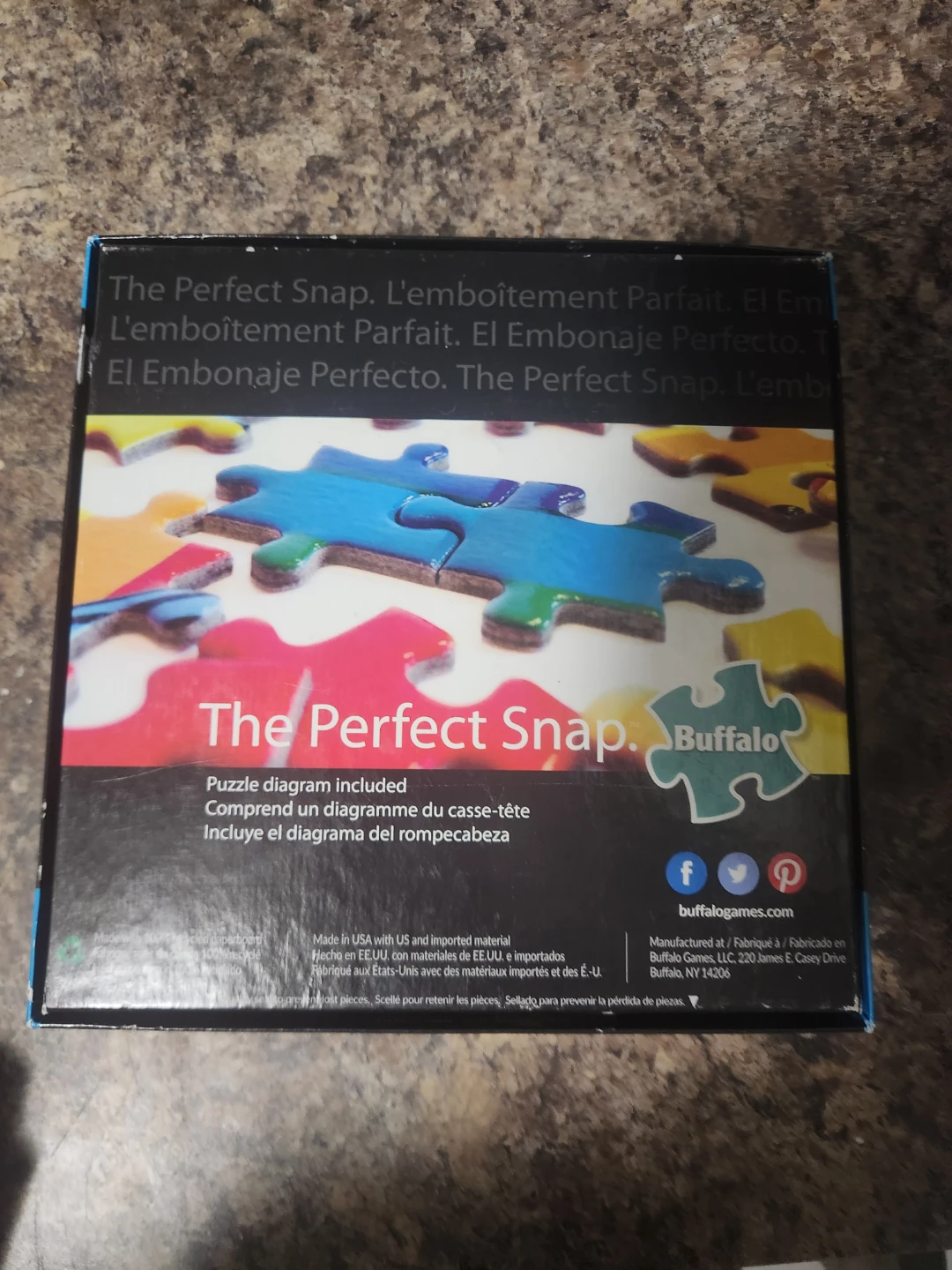 Buffalo Games 1000 Piece Glow in the Dark Puzzle