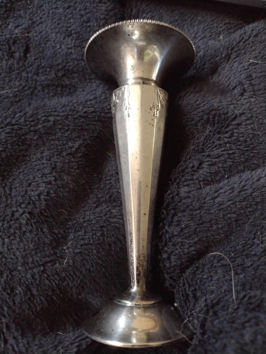 Vintage Silver Plated Candlestick Holder - photo 2