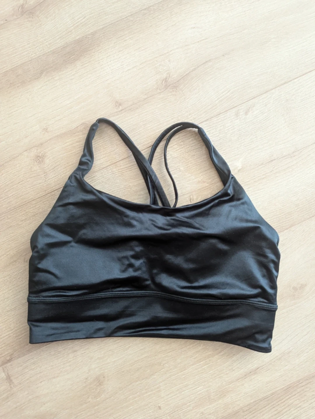 Lululemon Energy Black Sports Bra Size 8
