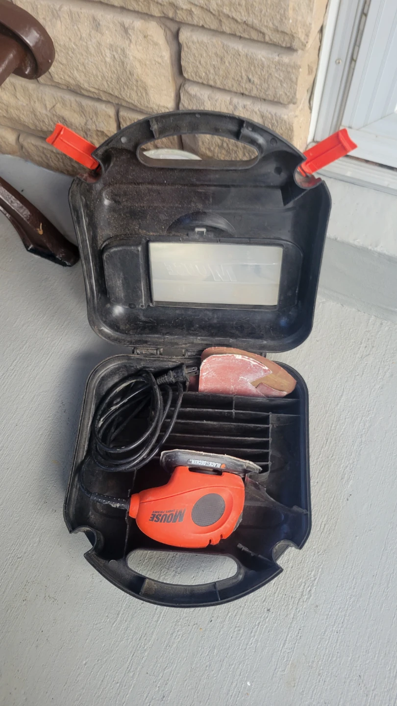 Black & Decker MOUSE Detail Sander with Case