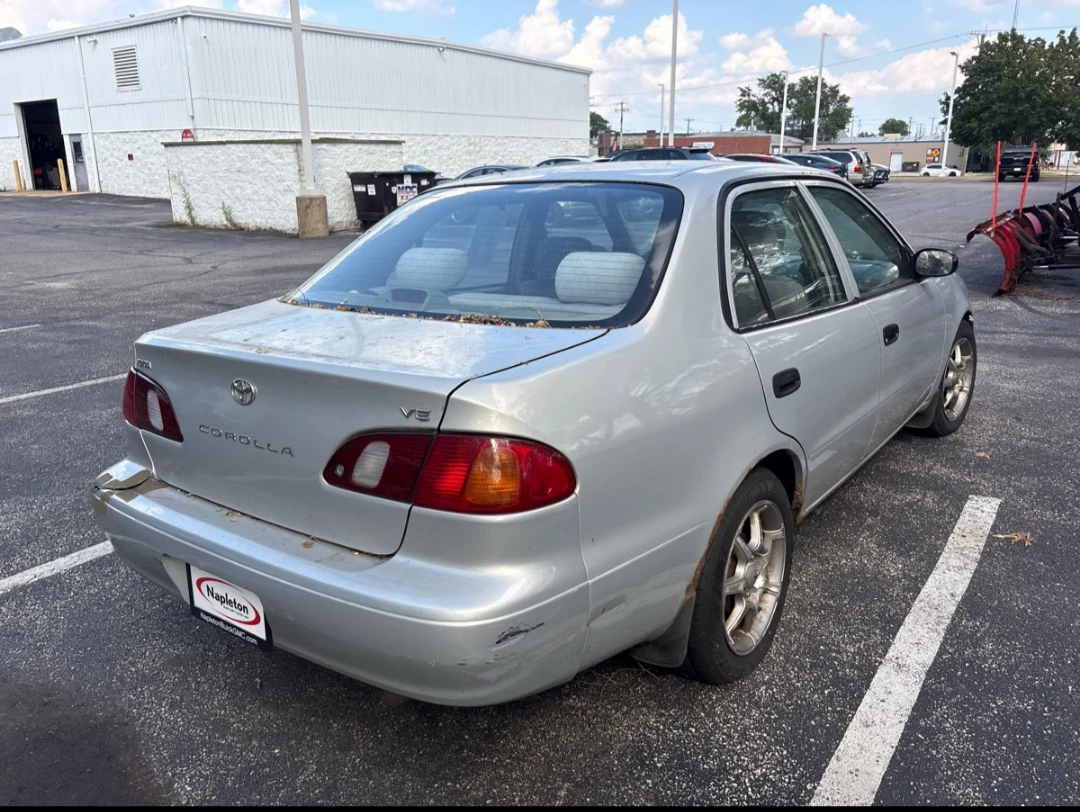 Silver 1999 Toyota Corolla CE Sedan - photo 3