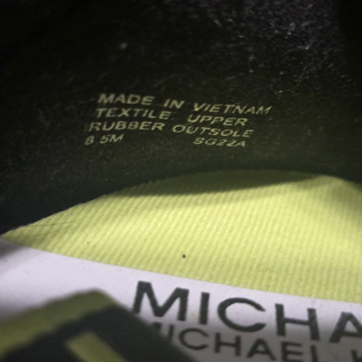 Michael Kors Miles Stretch Knit Slip-On Sneakers 8.5 - photo 2