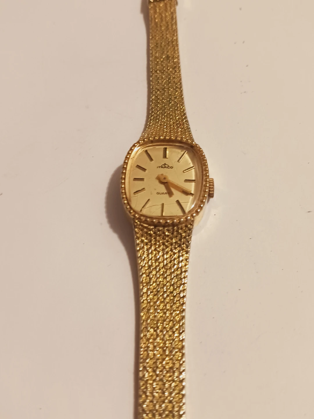 Itraco Swiss Made Gold Tone Ladies Watch. As is. - photo 4