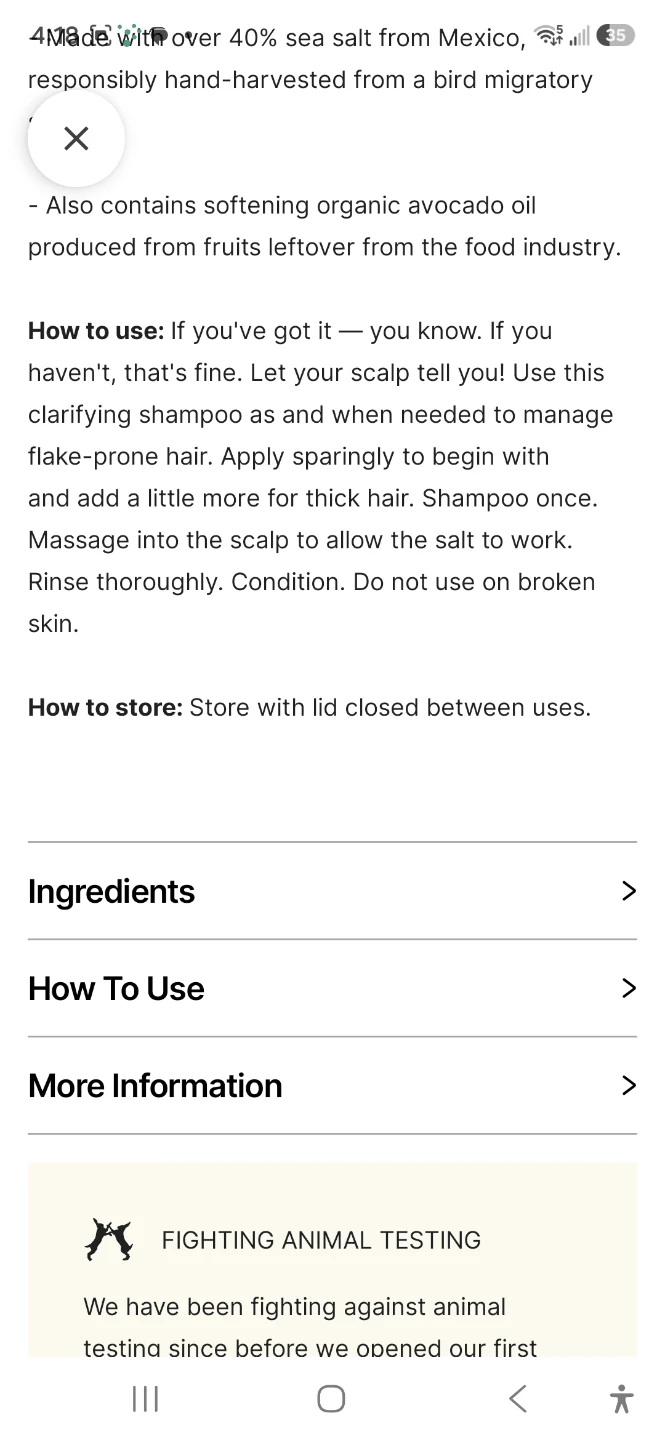 Lush Ginger Shampoo 275g - photo 4