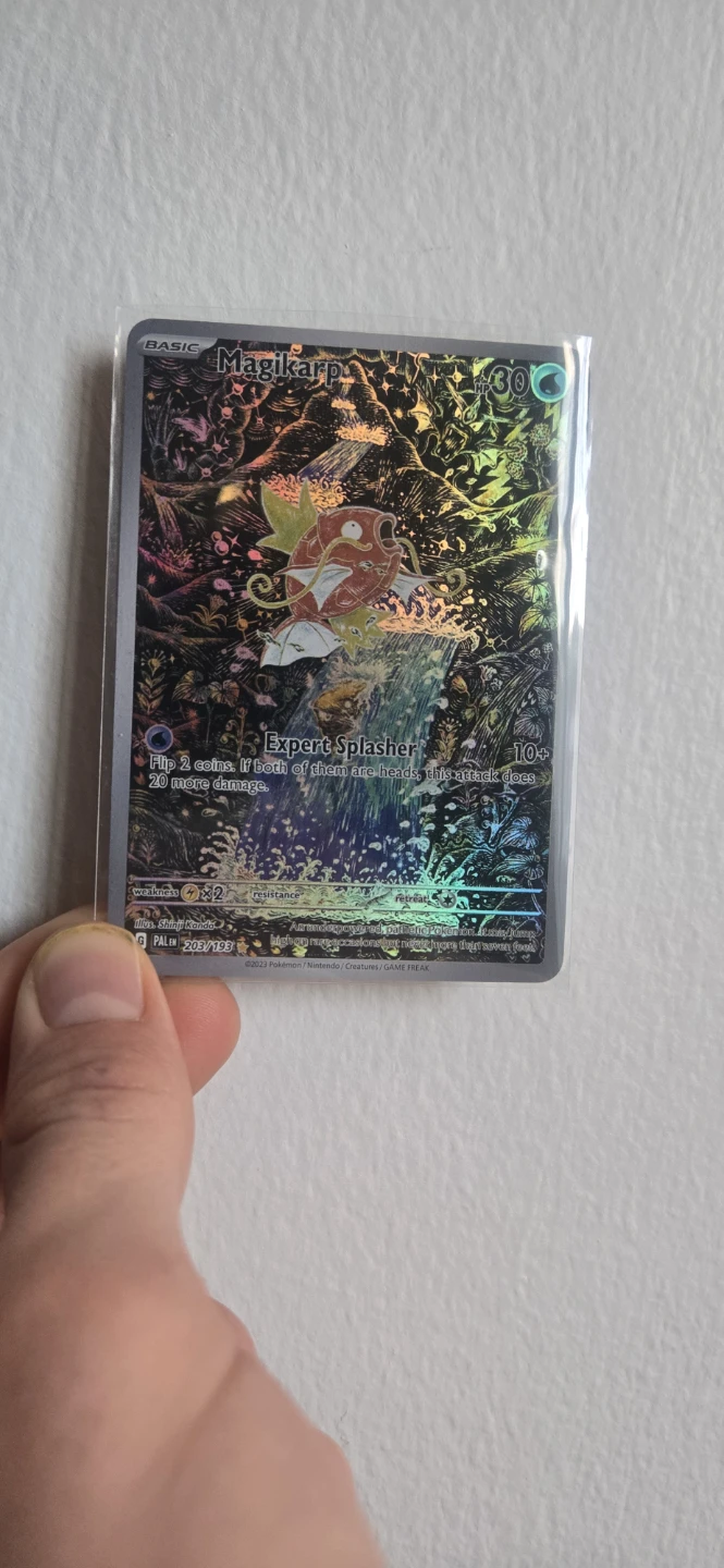 Magikarp 203/193 Paldea Evolved Illustration Rare Card