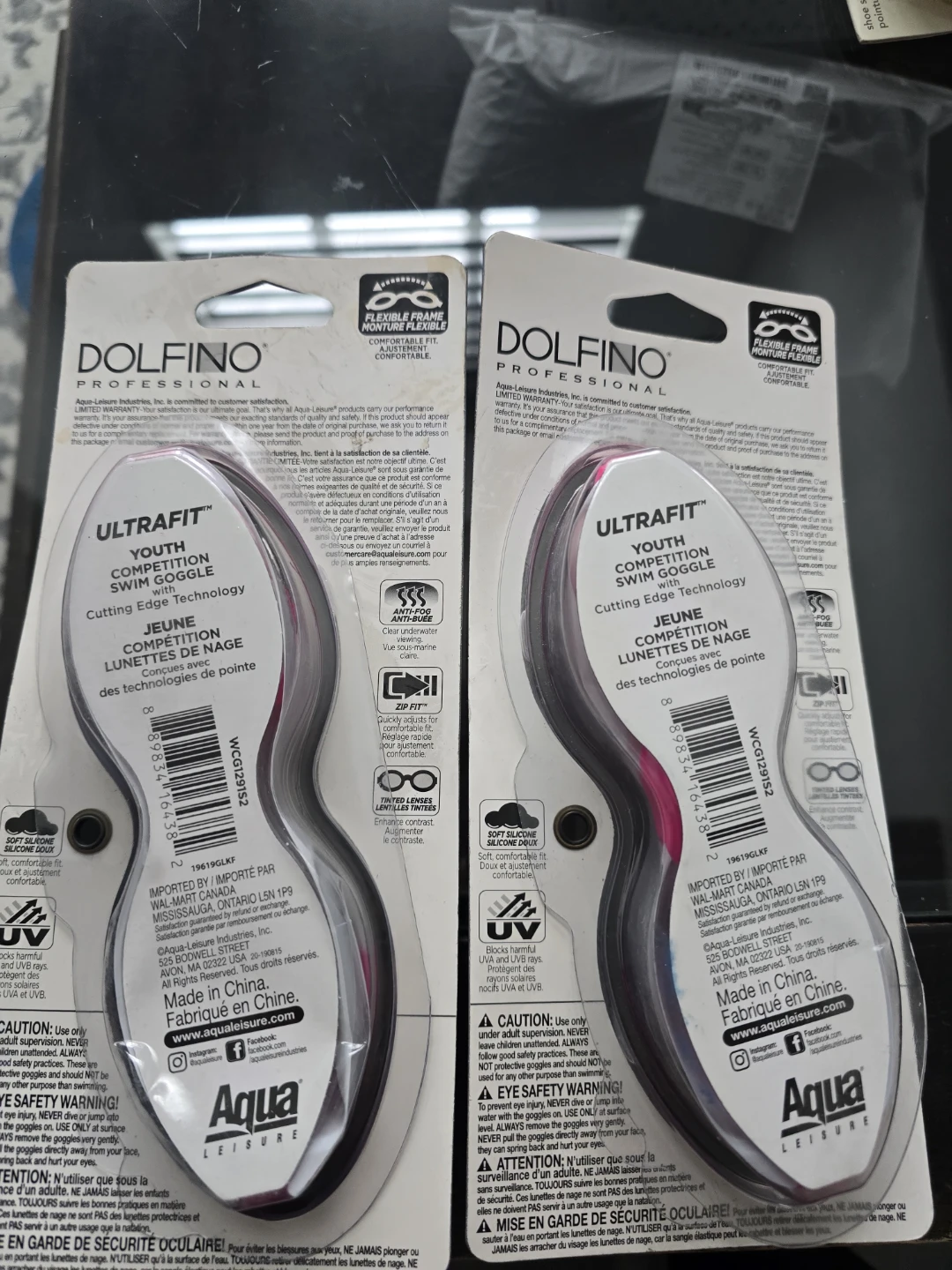 Brand new 2Pairs Dolfino Youth Competition Swim Goggles - photo 3