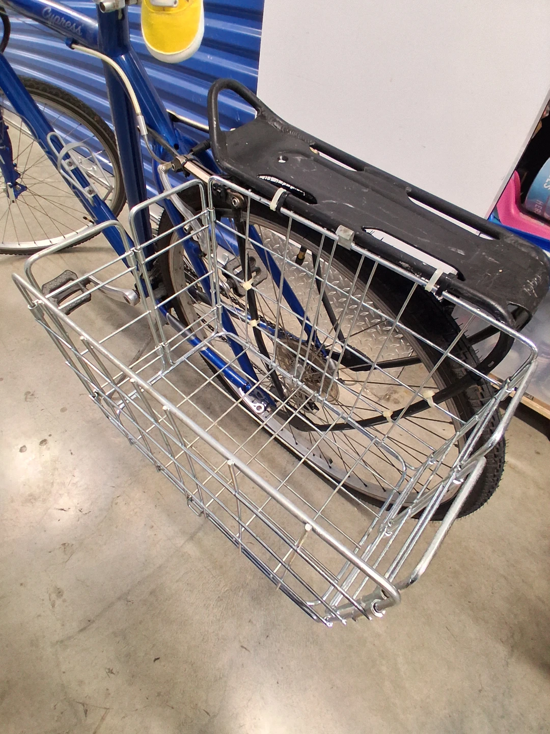 Foldable Rear Bicycle Basket 🏈