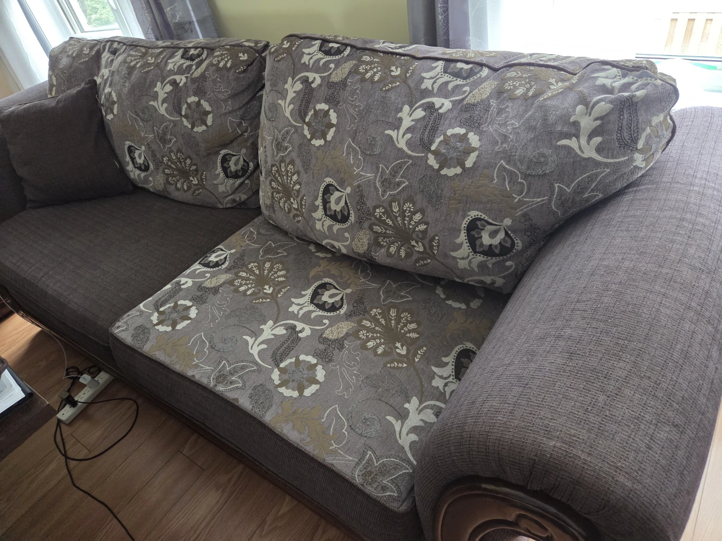 Loveseat And 3 Seater Sofa Couch - photo 4