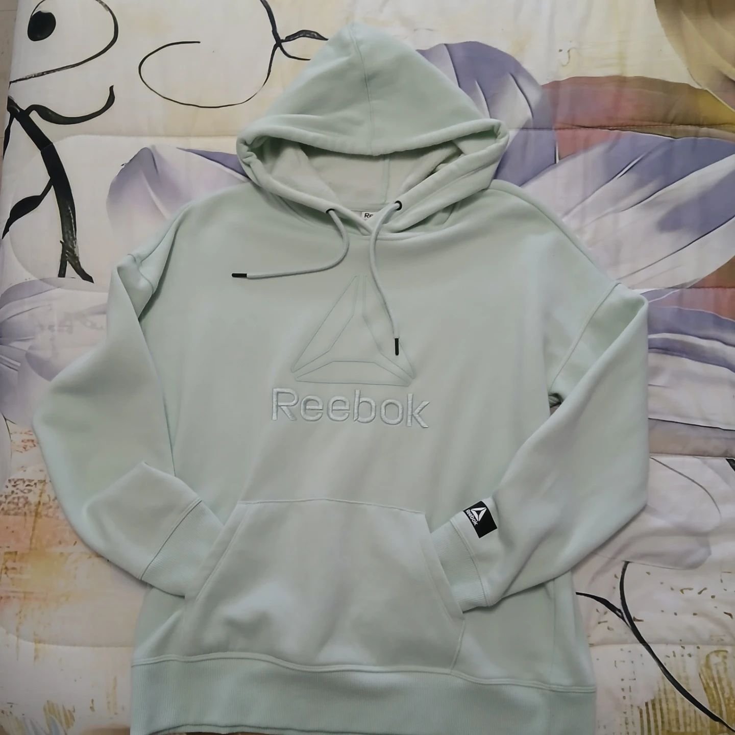 Reebok peach/ orange And Mint green Hoodie - photo 2