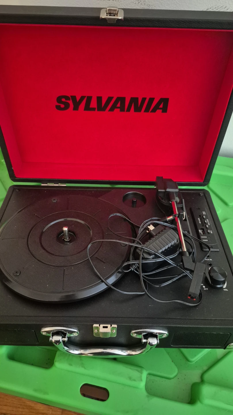 Sylvania Portable Record Player