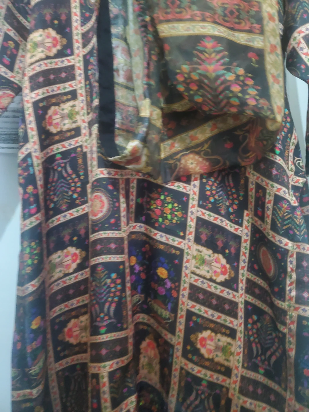 Floral Print Kurta Dress