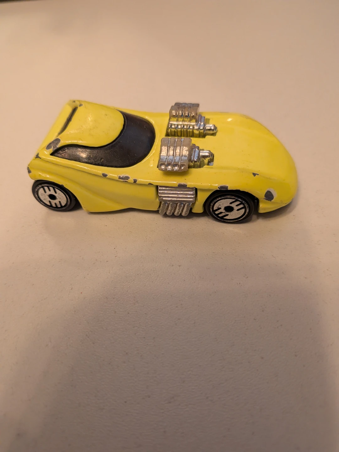 Hot Wheels Yellow Twin Mill Toy Car - photo 3