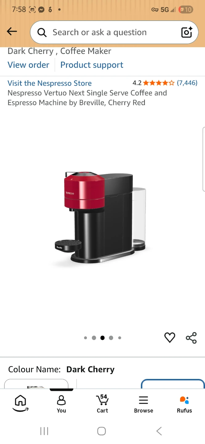 Nespresso Vertuo Next Coffee Machine and Accessories ☕️ - photo 4