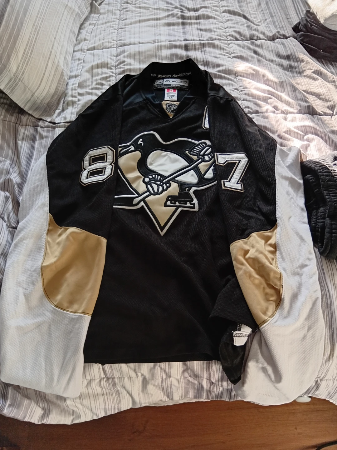 Reebok Sidney Crosby Penguins Jersey Size 54