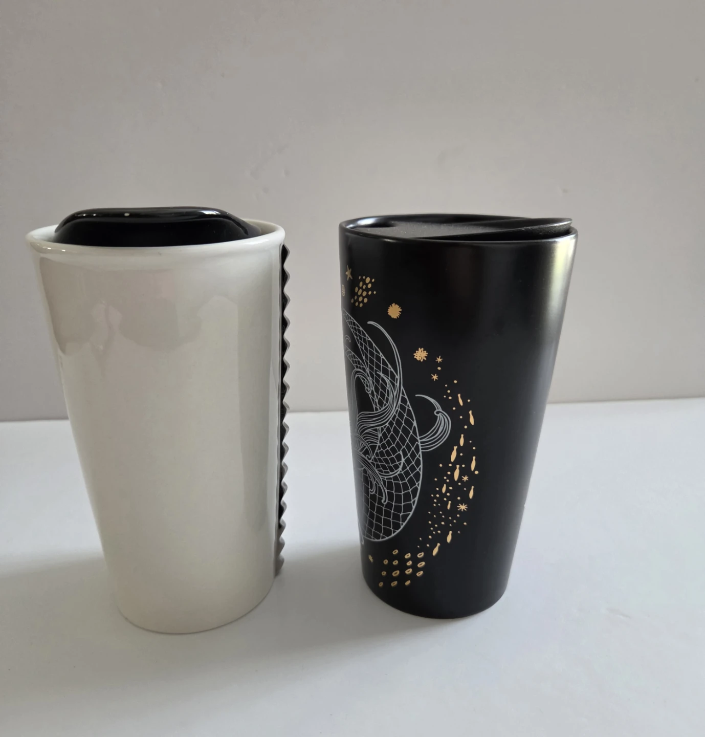 Starbucks 2014 & 2019 Ceramic Travel Tumblers - photo 3