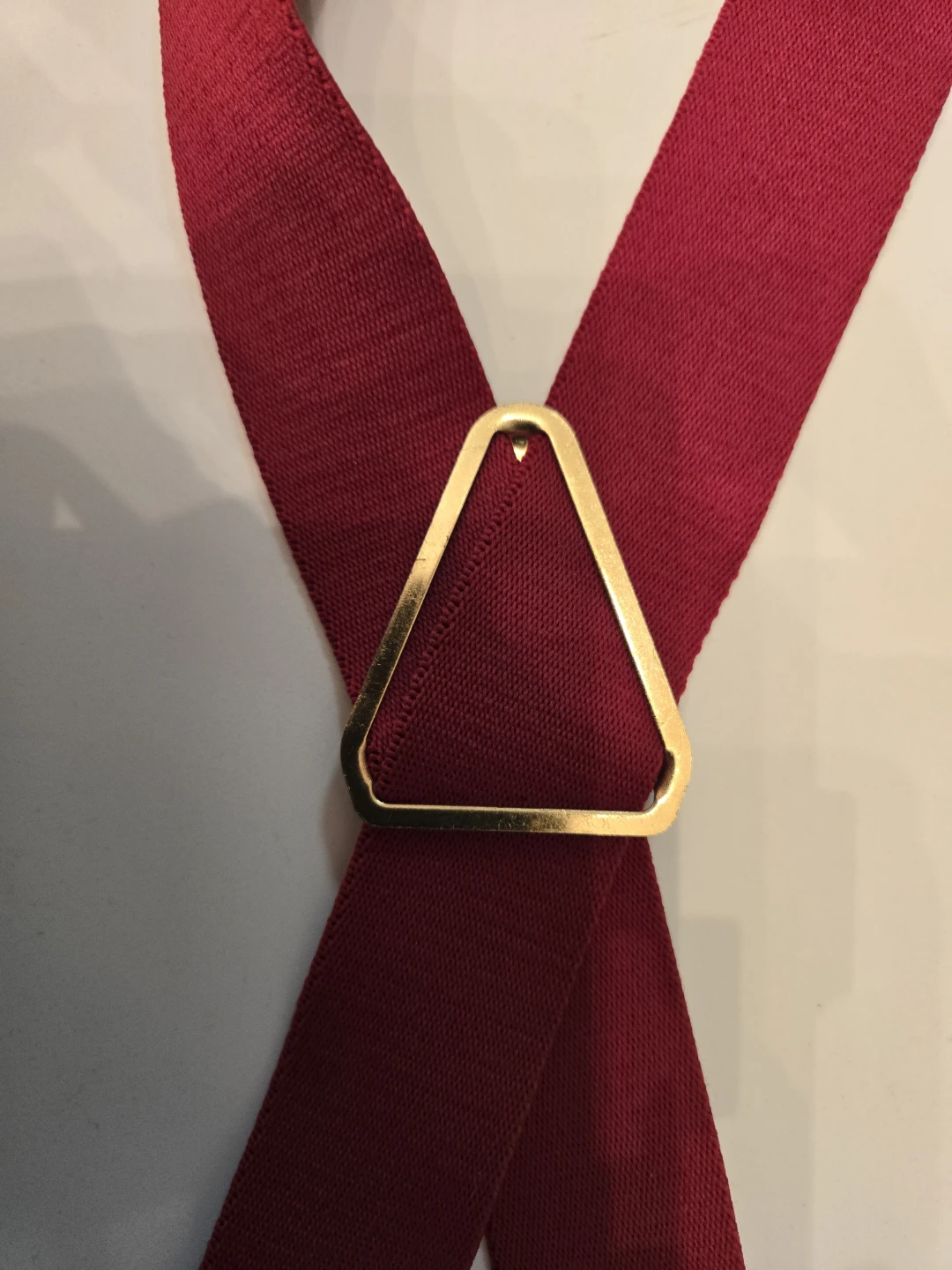 Men's Red Suspenders - photo 3