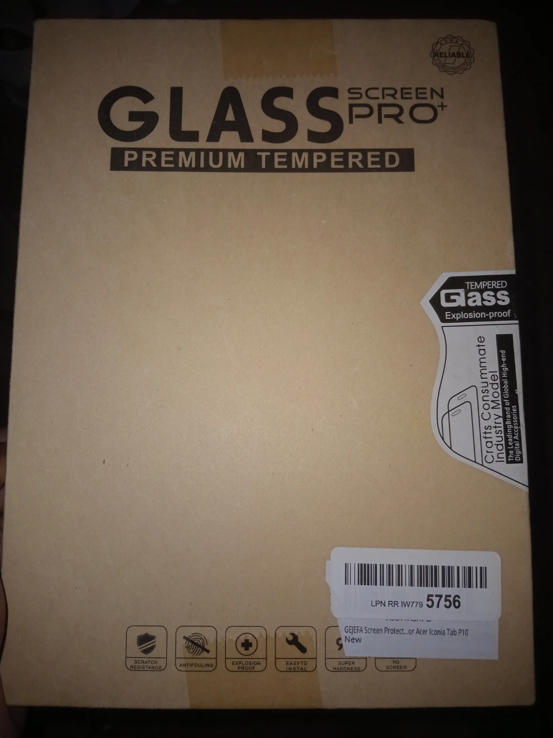Screen Protector for Acer Iconia Tab P10