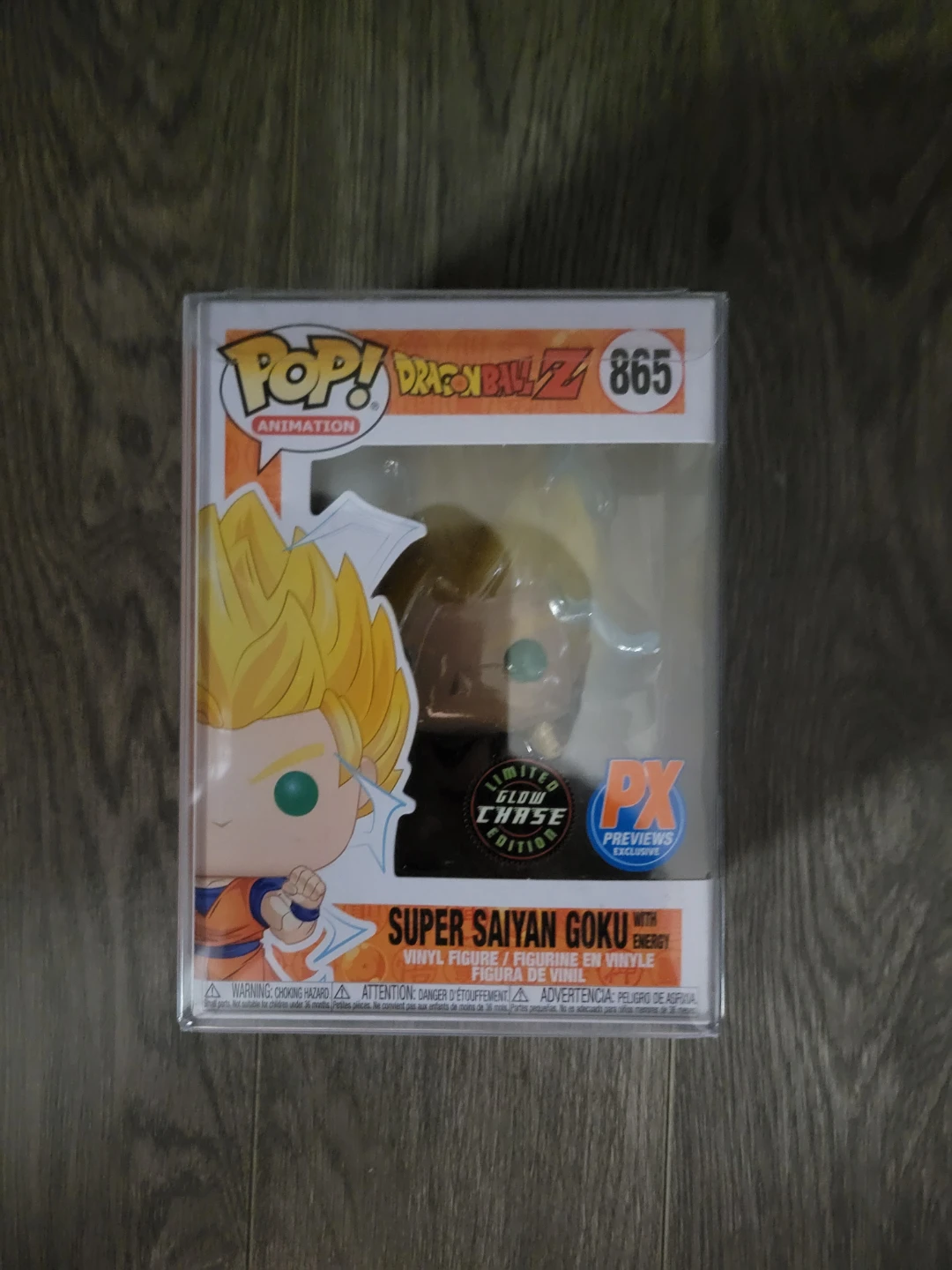 Funko Pop Dragon Ball Z Super Saiyan Goku 865 Chase