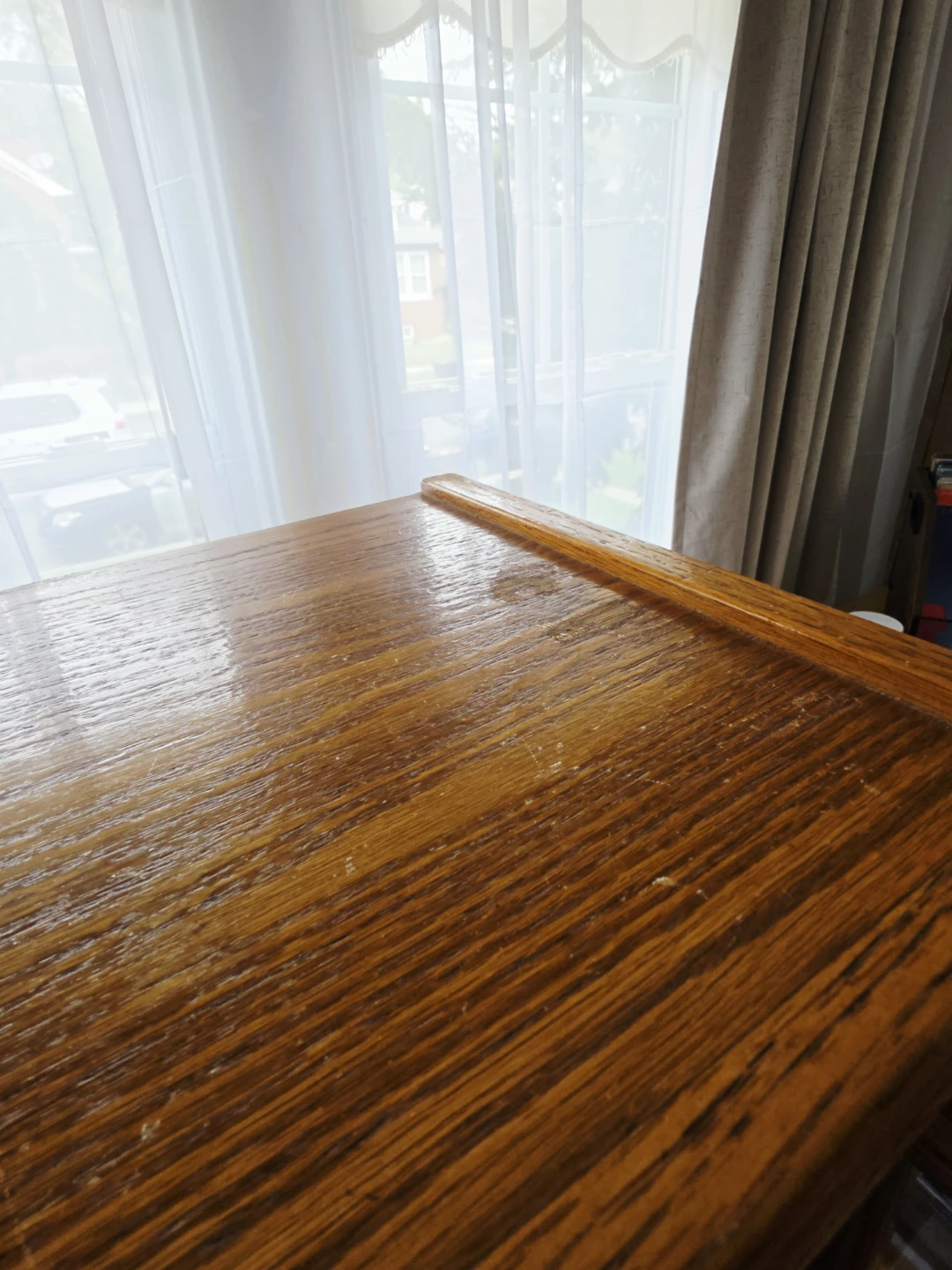 Oak Barrister-Style 4-Section Bookcase / Display Cabinet - photo 3
