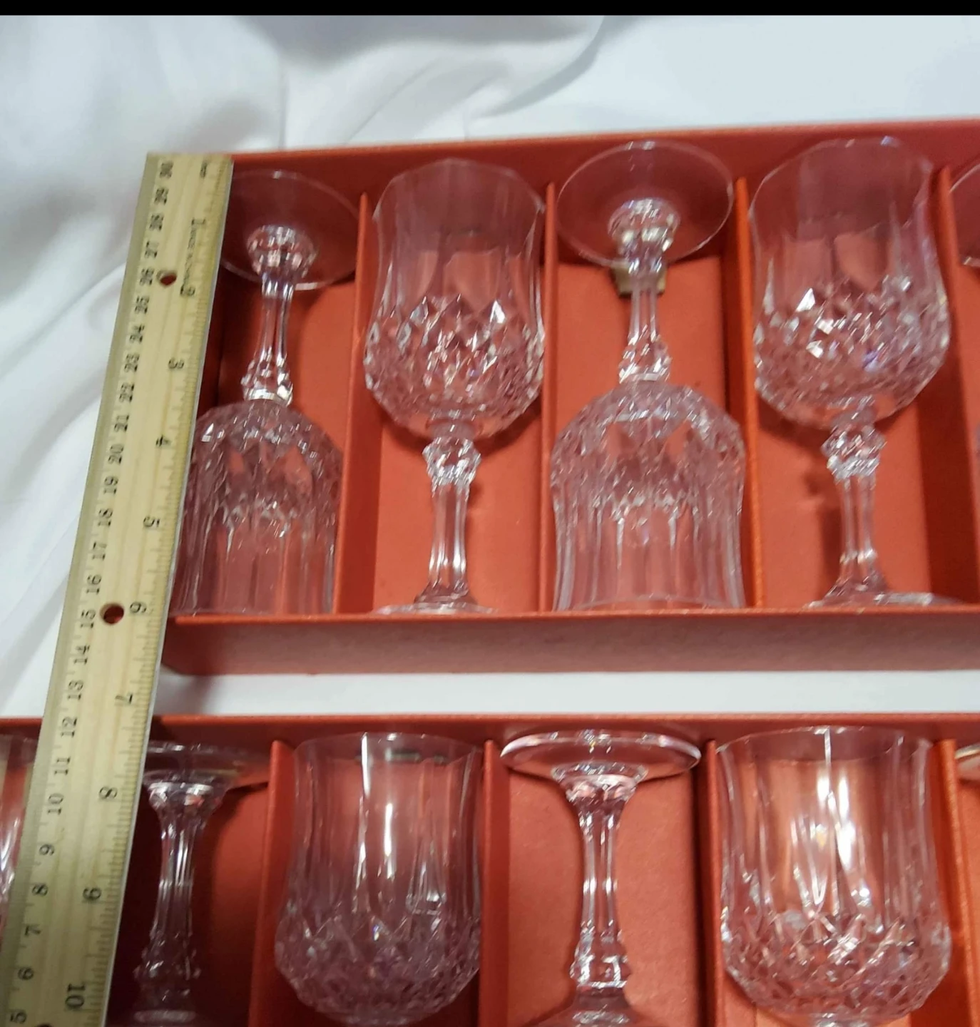 Cristal d'Arques Longchamp Wine Glasses price for each box - photo 4