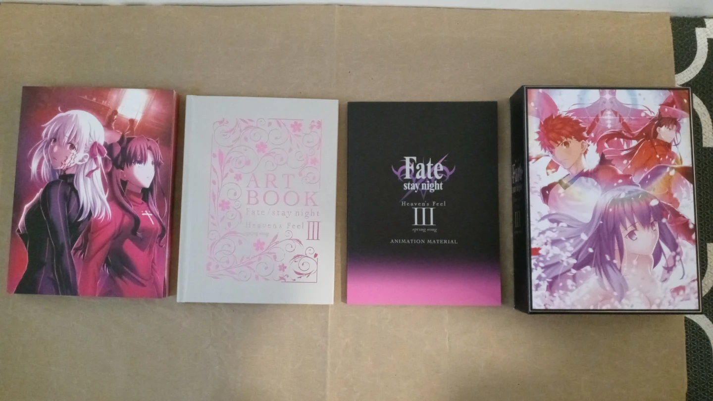 Fate/stay night Heaven's Feel III spring song LE Blu-ray movie - photo 5