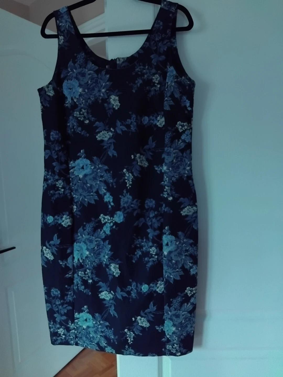New Floral Print Sleeveless Dress