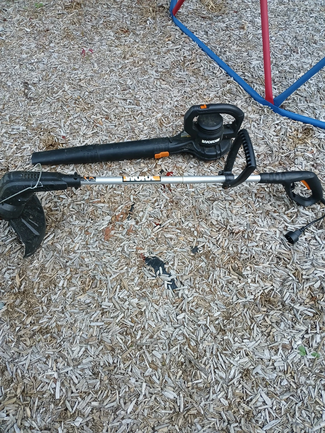 WORX Corded Electric String Trimmer & Blower Combo