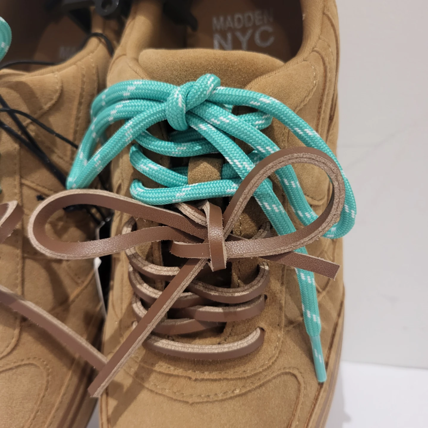 Womems Madden NYC Tan Sneakers - photo 3