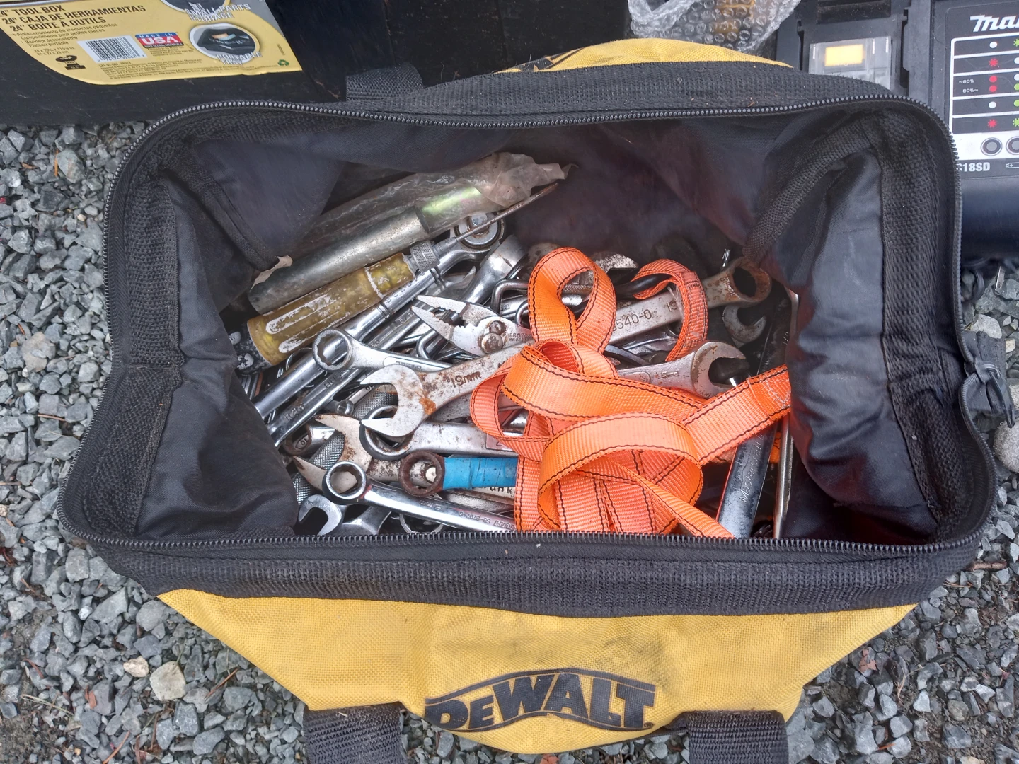 Assorted Tool Bags and Toolbox Set - photo 4
