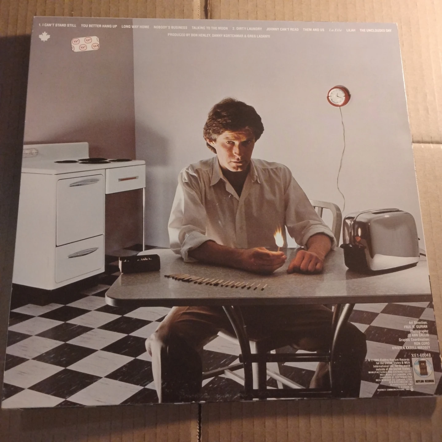 Don Henley I Can't Stand Still Vinyl Record - photo 2
