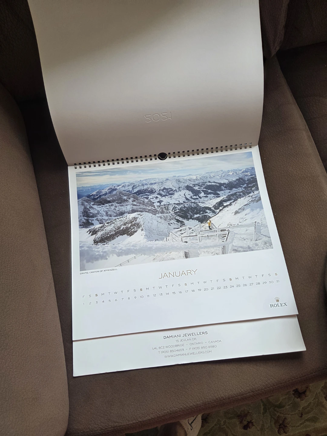 2021 Rolex Wall Calendar - photo 3